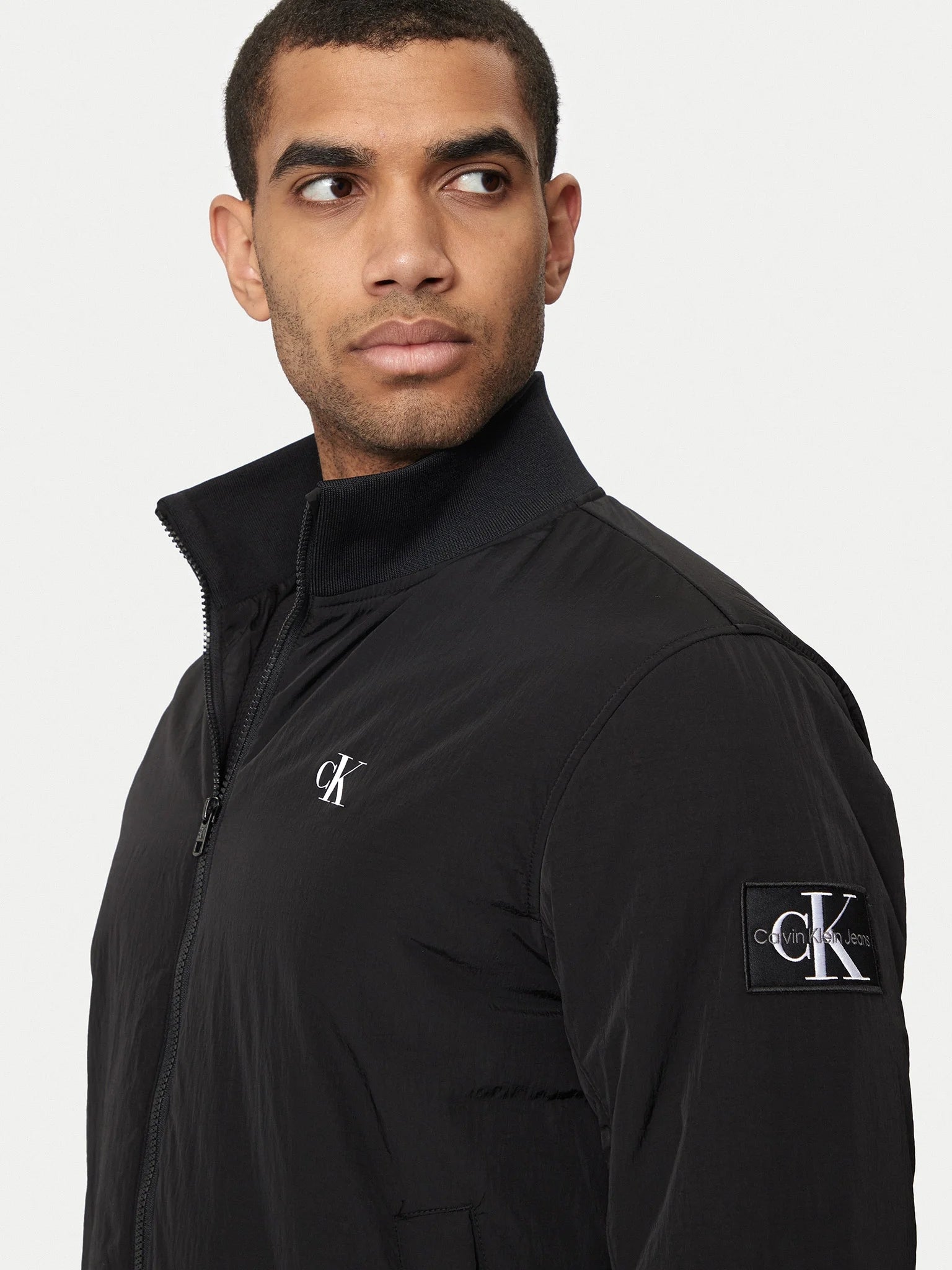 Calvin Klein Blusao Jackets J30j325592 Black Preto_shot4
