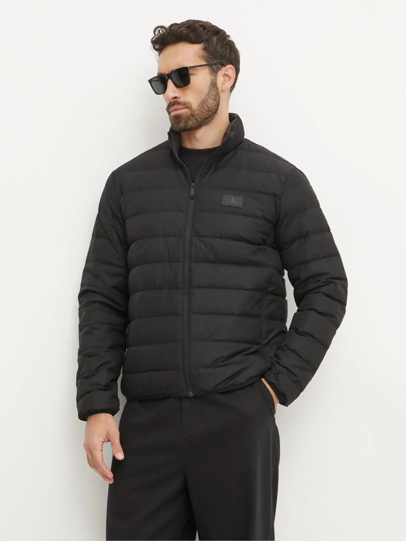 Calvin Klein Blusao Jackets J30j326716 Black Preto_shot3