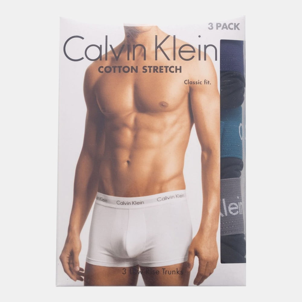 Calvin Klein Boxers Boxer U2664g Dk.b Bl Gr Azul Azul Cinza Shot6