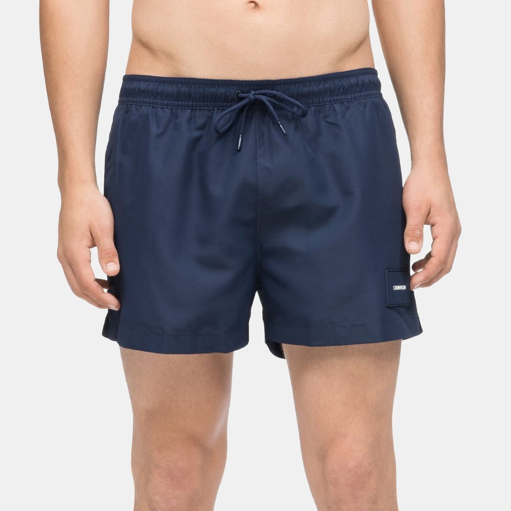 Calvin Klein Calção De Banho Swim Shorts Km0km00277 Navy Navy Shot1
