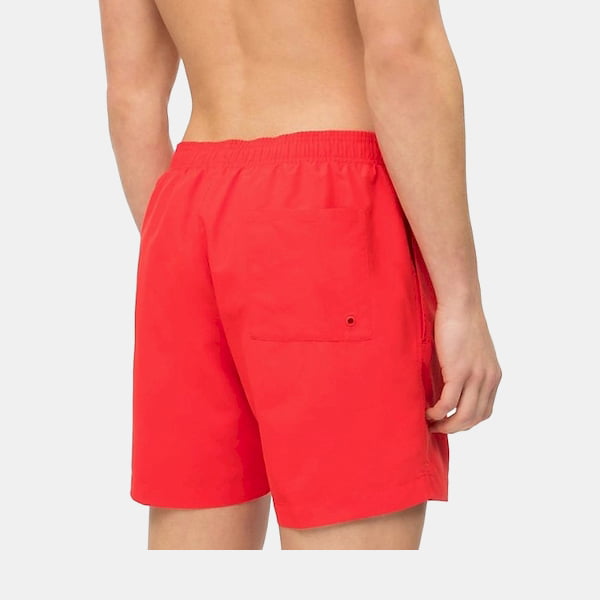 Calvin Klein Calção De Banho Swim Shorts Km0km00291 Red Vermelho Shot6