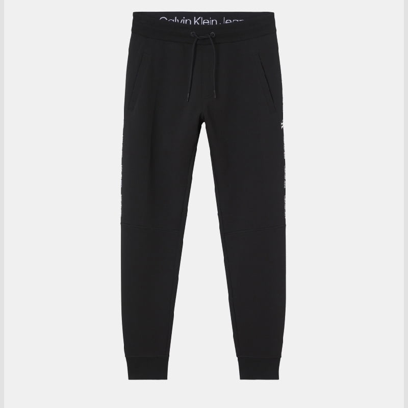 Calvin Klein Calcas Trousers J30j319652 Black Preto Shot5