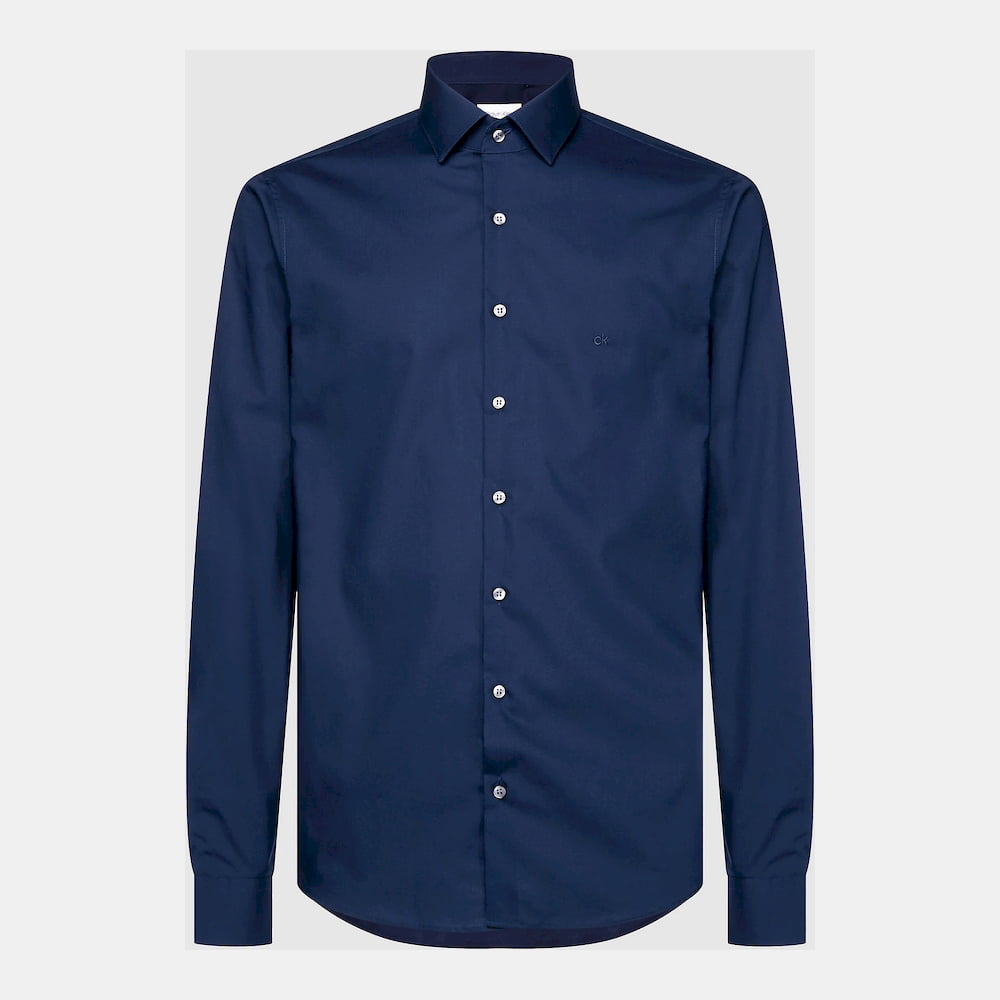 Calvin Klein Camisa Shirt K3ek300077 Navy Navy Shot3