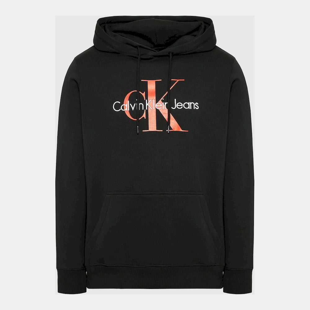 Calvin Klein Camisola Hoodie J30j320805 Black Red Preto Vermelho Shot4