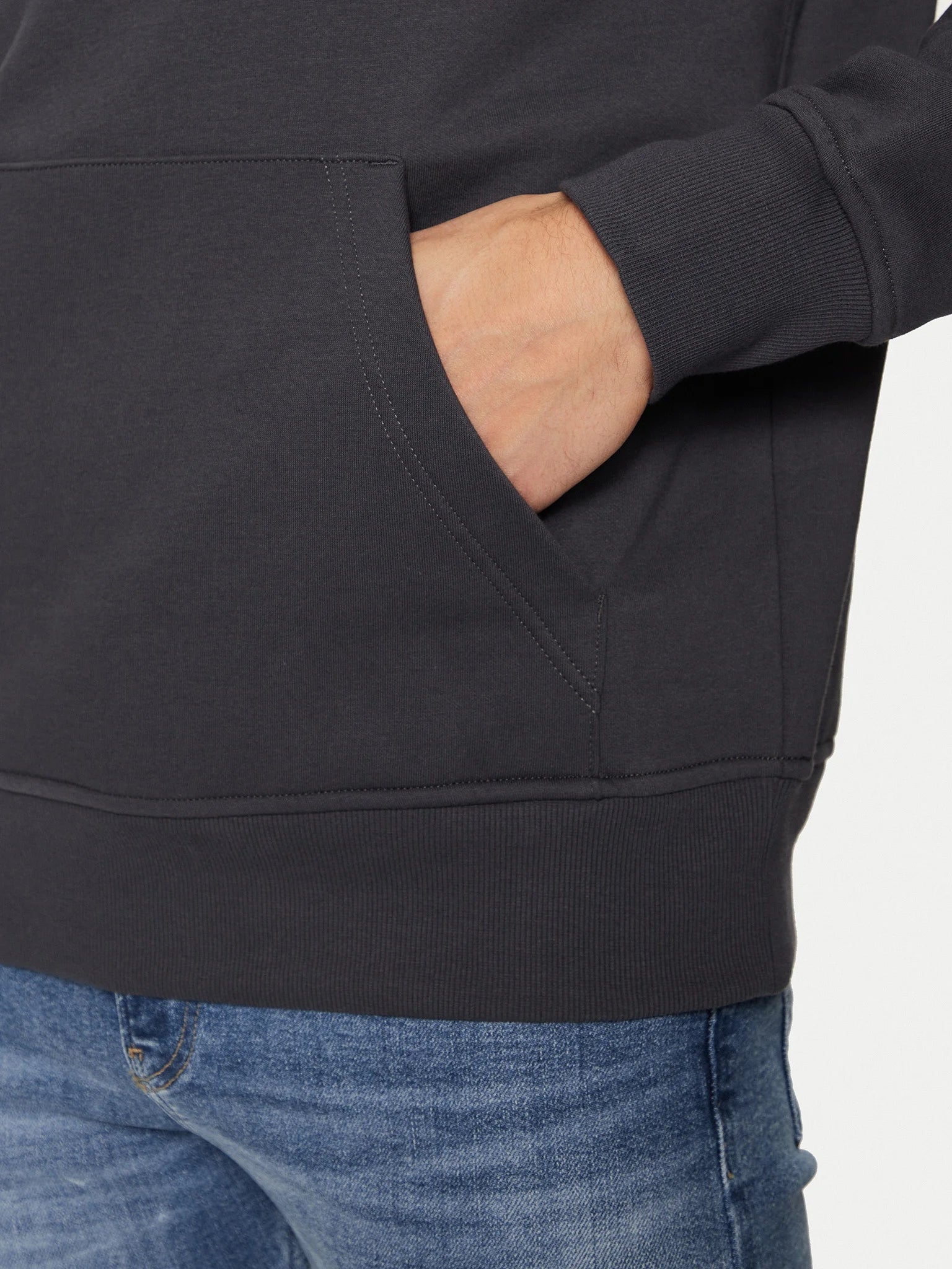 Calvin Klein Camisola Hoodie J30j327076 Black Preto_shot4