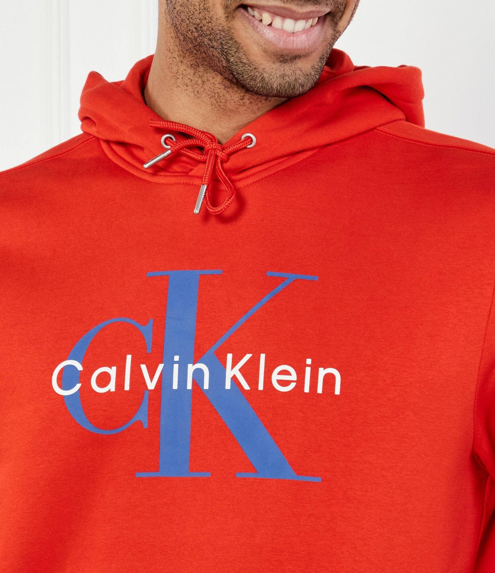 Calvin Klein Camisola Hoodie Lv040bm800 Red Vermelho_shot4