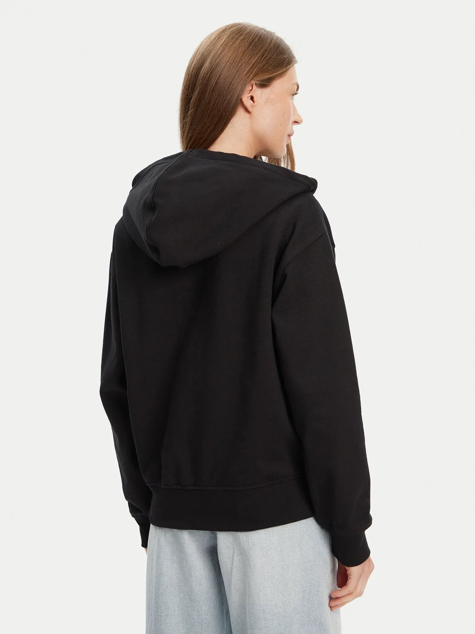 Calvin Klein Camisola Hoodie Lv047b270g Black Preto_shot3