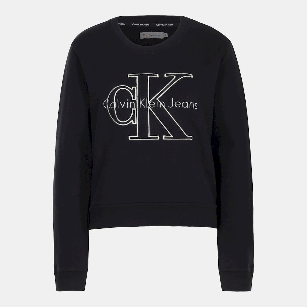 Calvin Klein Camisola Sweat J20j205649 Black Preto Shot4