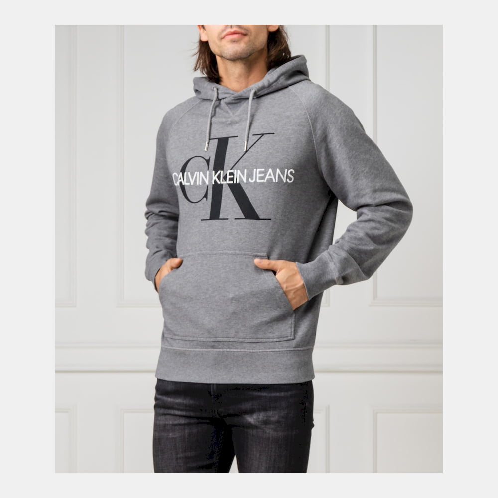 Calvin Klein Camisola Sweat J30j313219 Grey Cinza Shot6