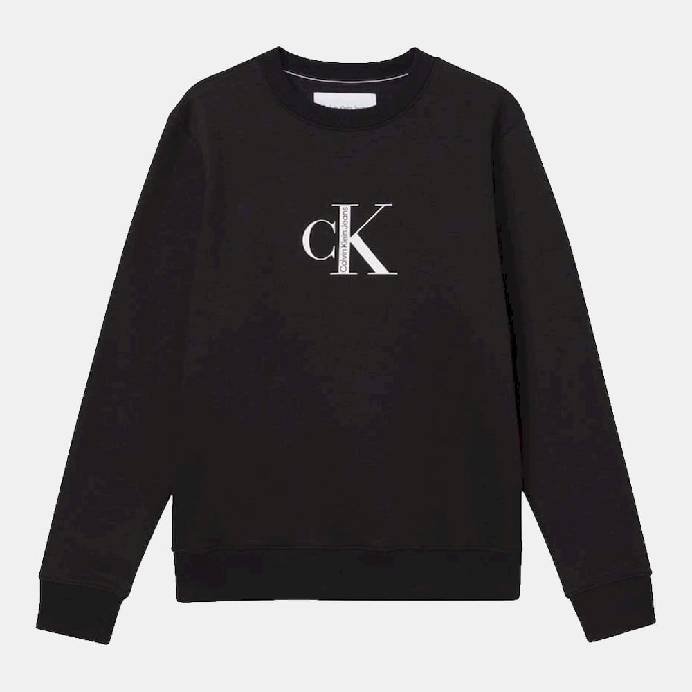 Calvin Klein Camisola Sweat J30j321900 Black Preto Shot2