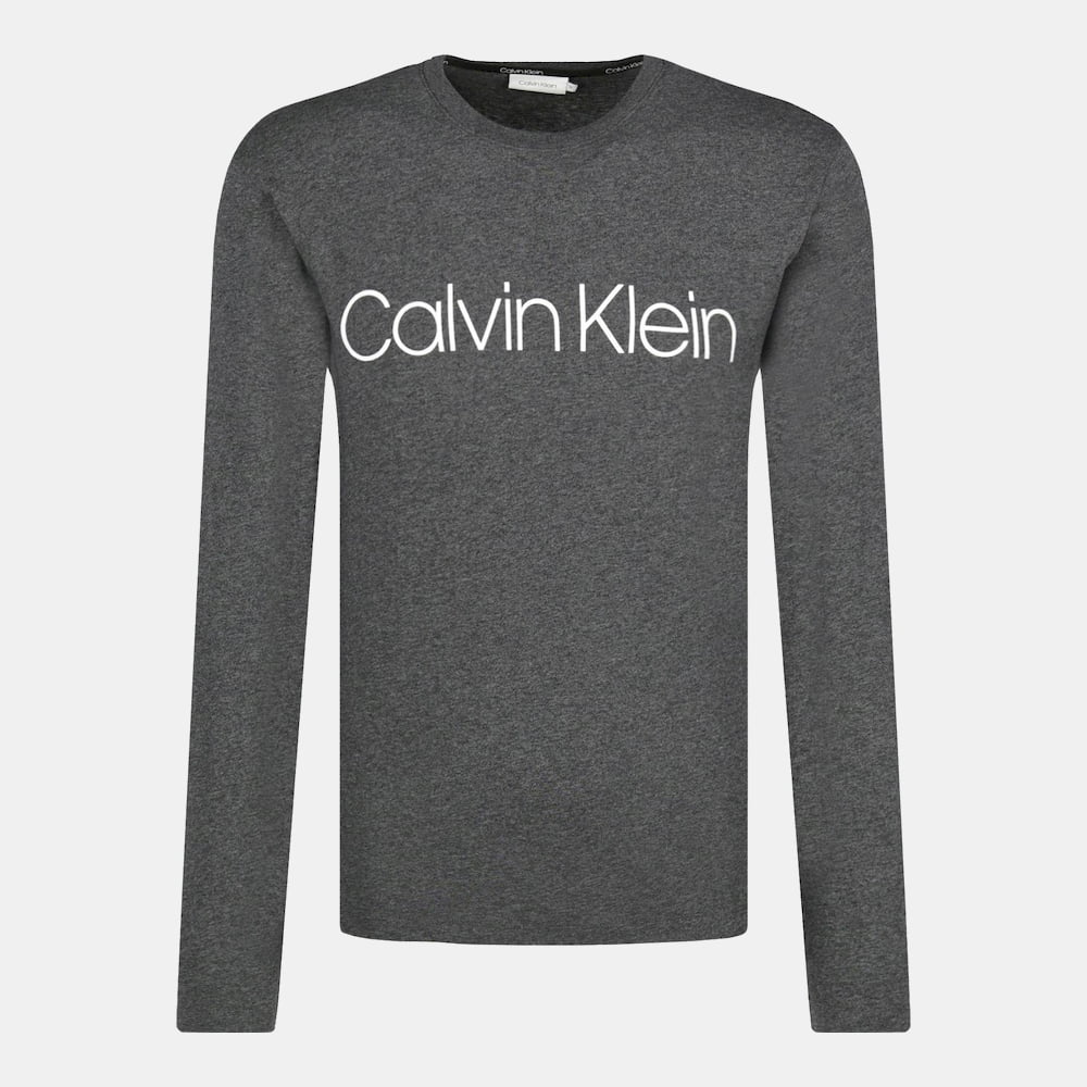 Calvin Klein Camisola Sweat K10k104690 Grey Cinza Shot12