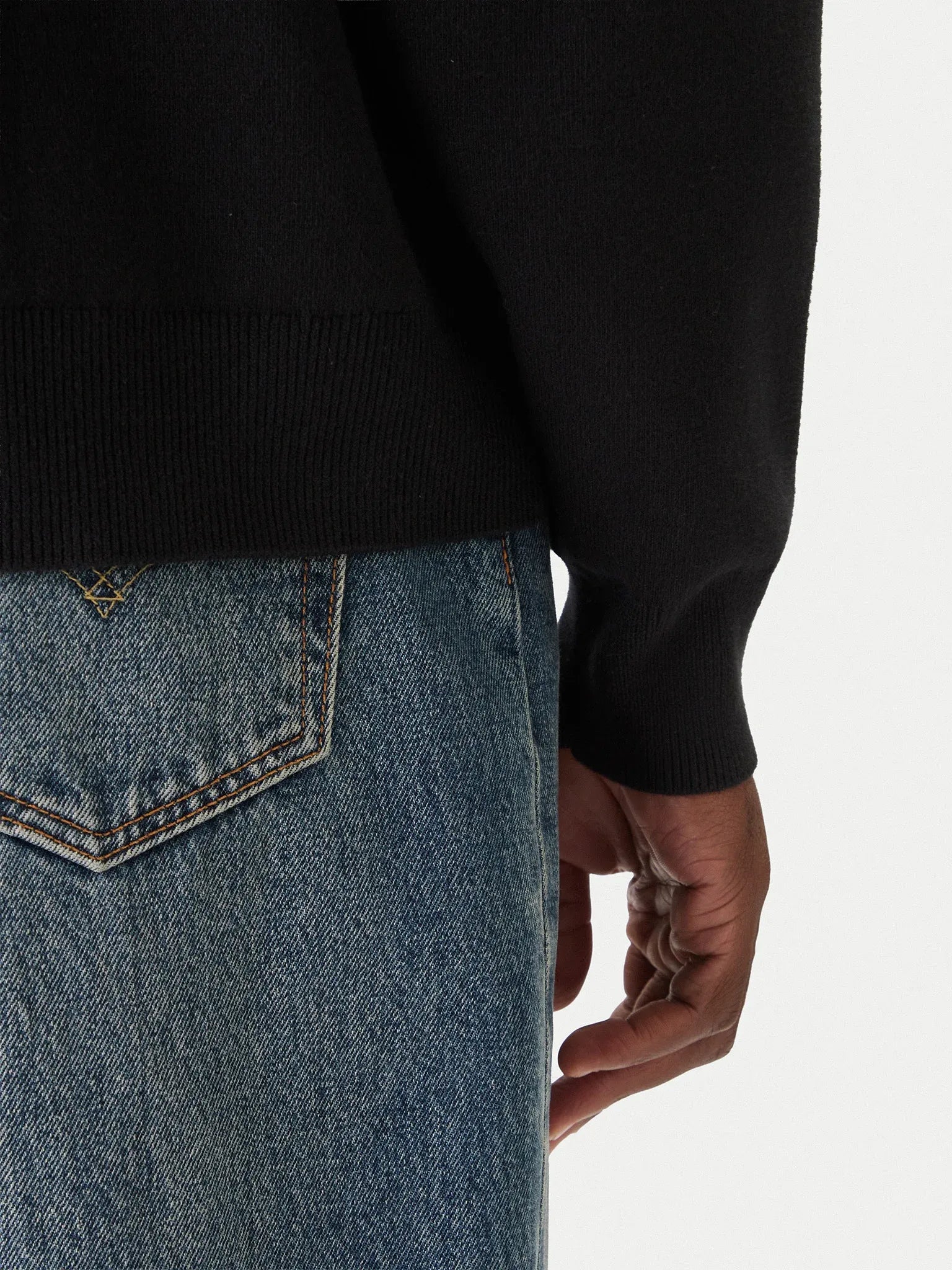 Calvin Klein Camisola Sweat Lv04rd305g Black Preto_shot4