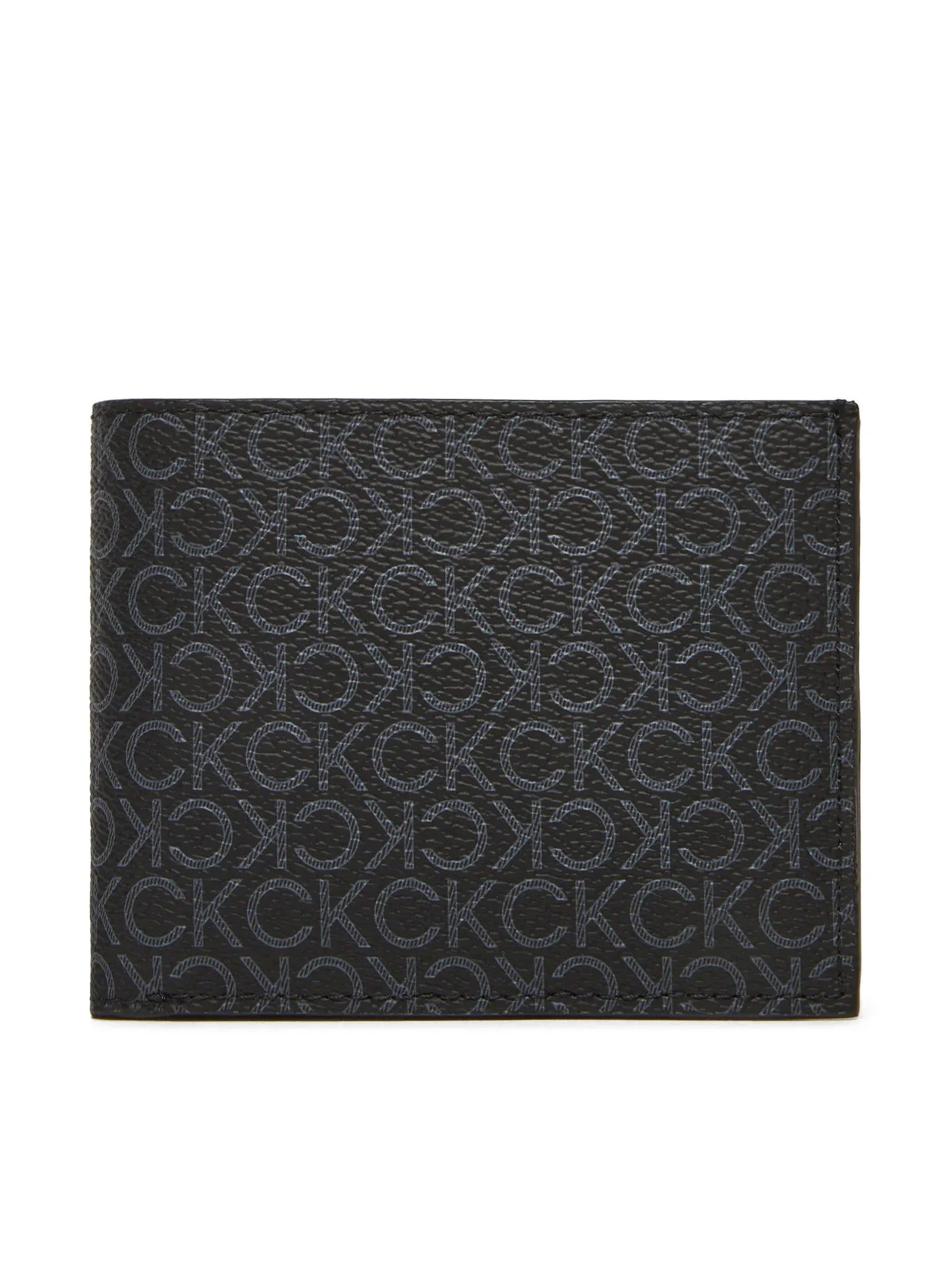 Calvin Klein Carteira Wallet Lv04d1038g Black.logo Preto_shot1