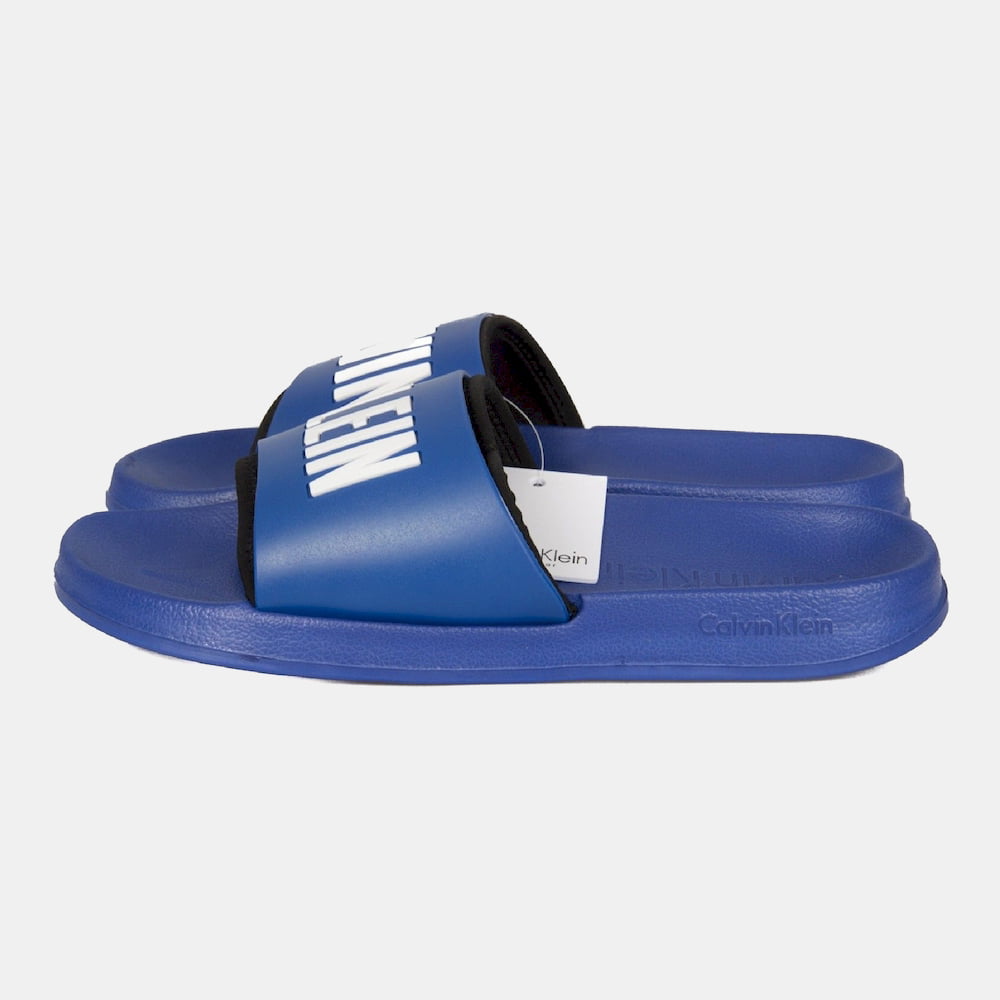 Calvin Klein Chinelos Slippers K9uk014044 Royal Blue Azul Royal Shot2
