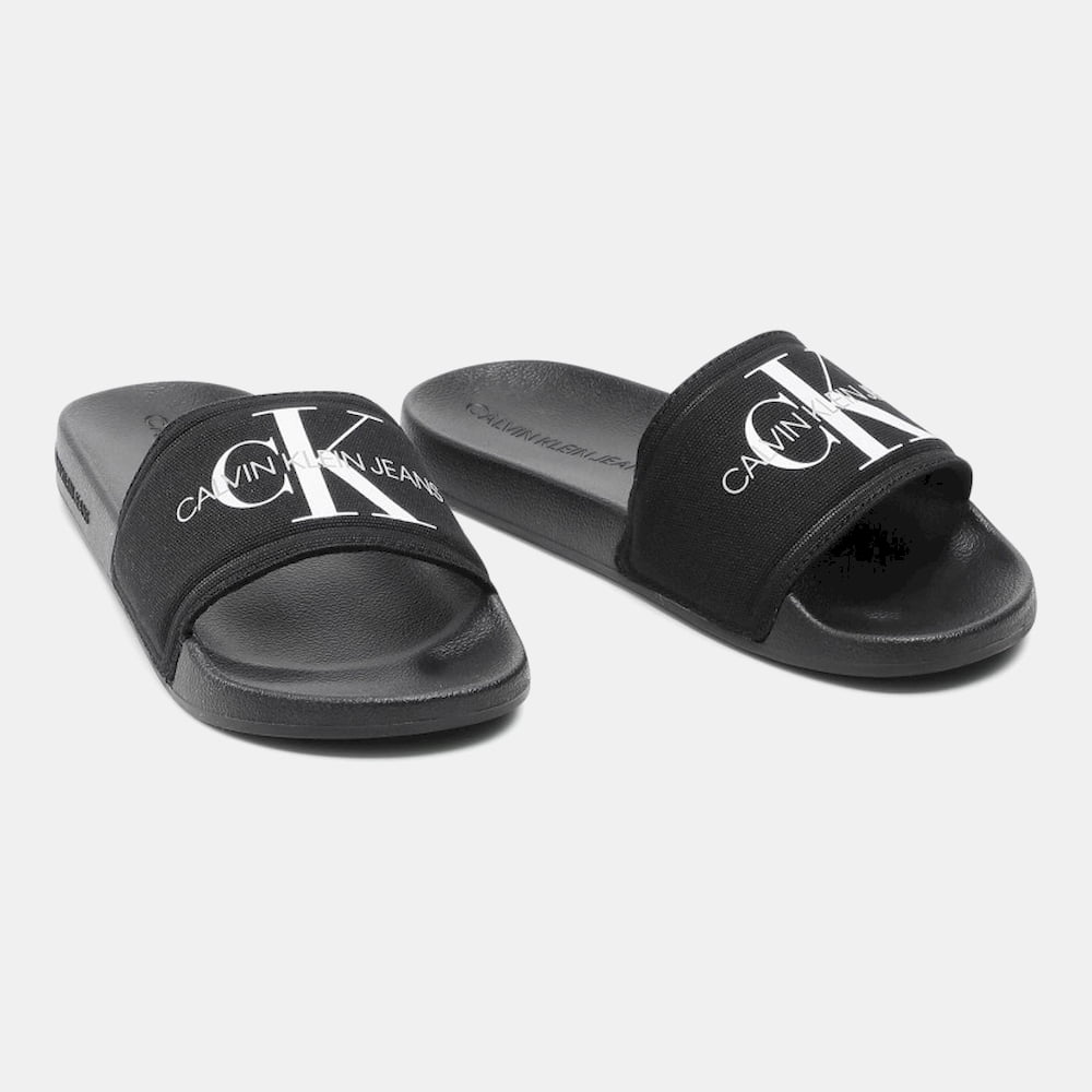 Calvin Klein Chinelos Slippers Yw0yw00103 Black Preto Shot12