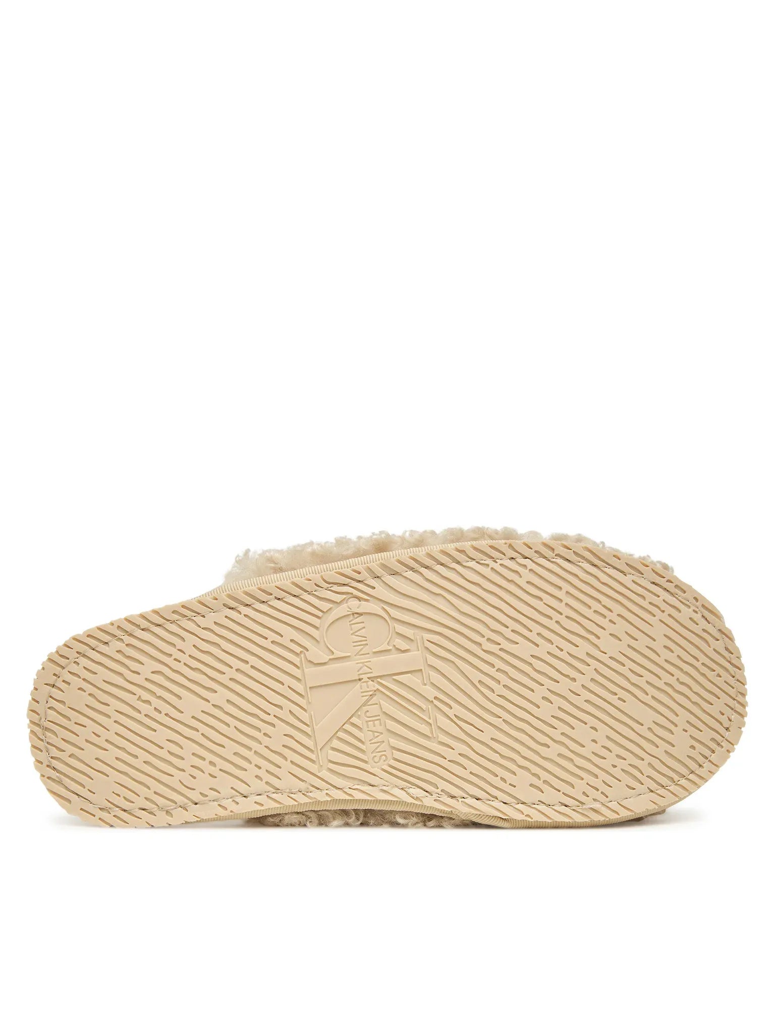 Calvin Klein Chinelos Slippers Yw0yw01975 Beige Beige_shot4