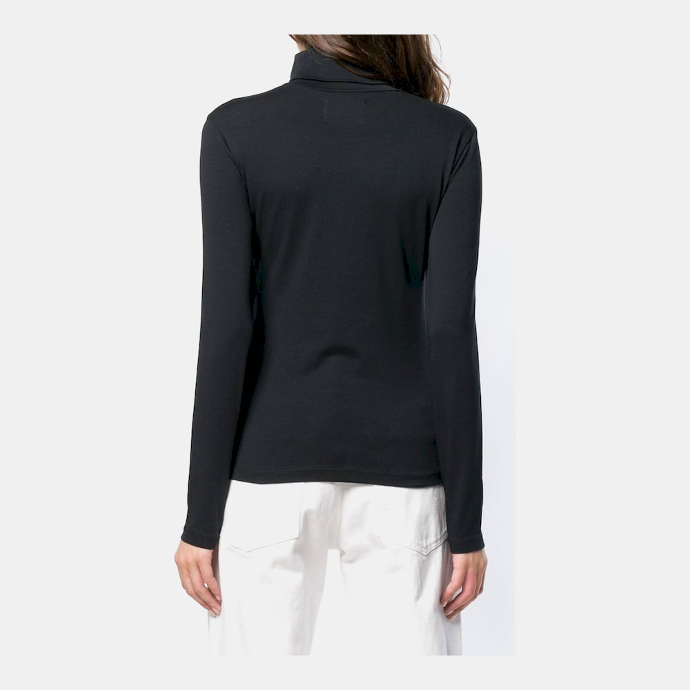 Calvin Klein Gola Alta High Collar J20j208607 Black Preto Shot6