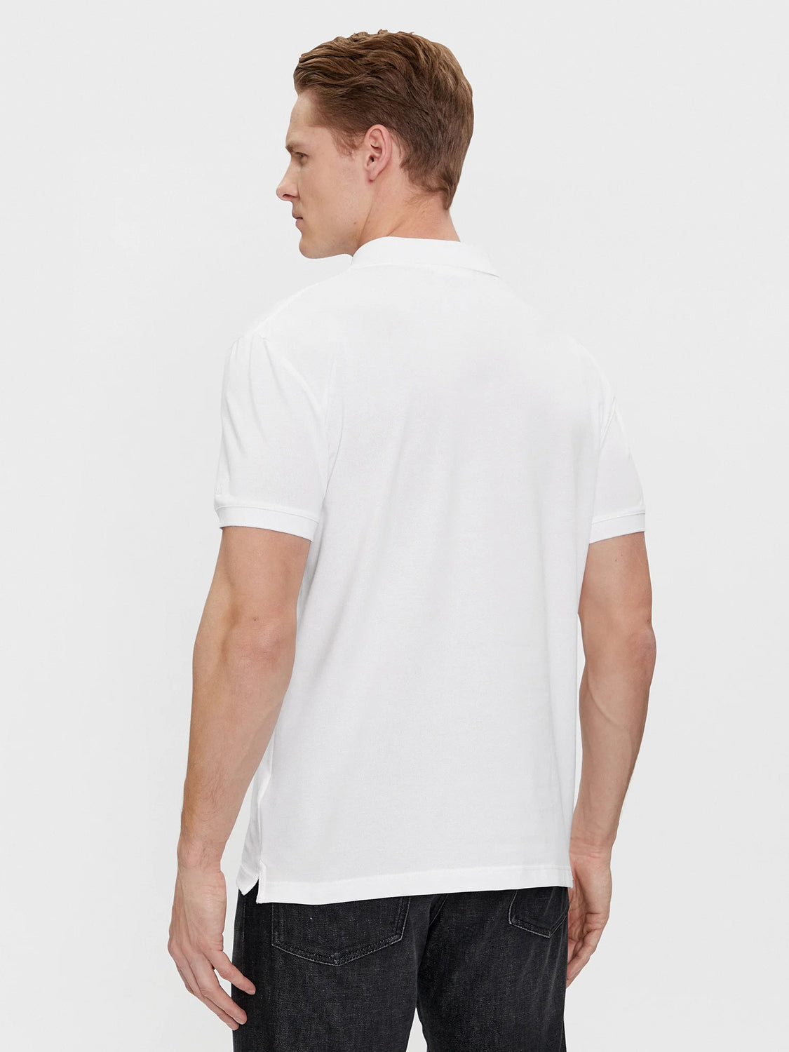 Calvin Klein Polo J30j323395 White Branco_shot2