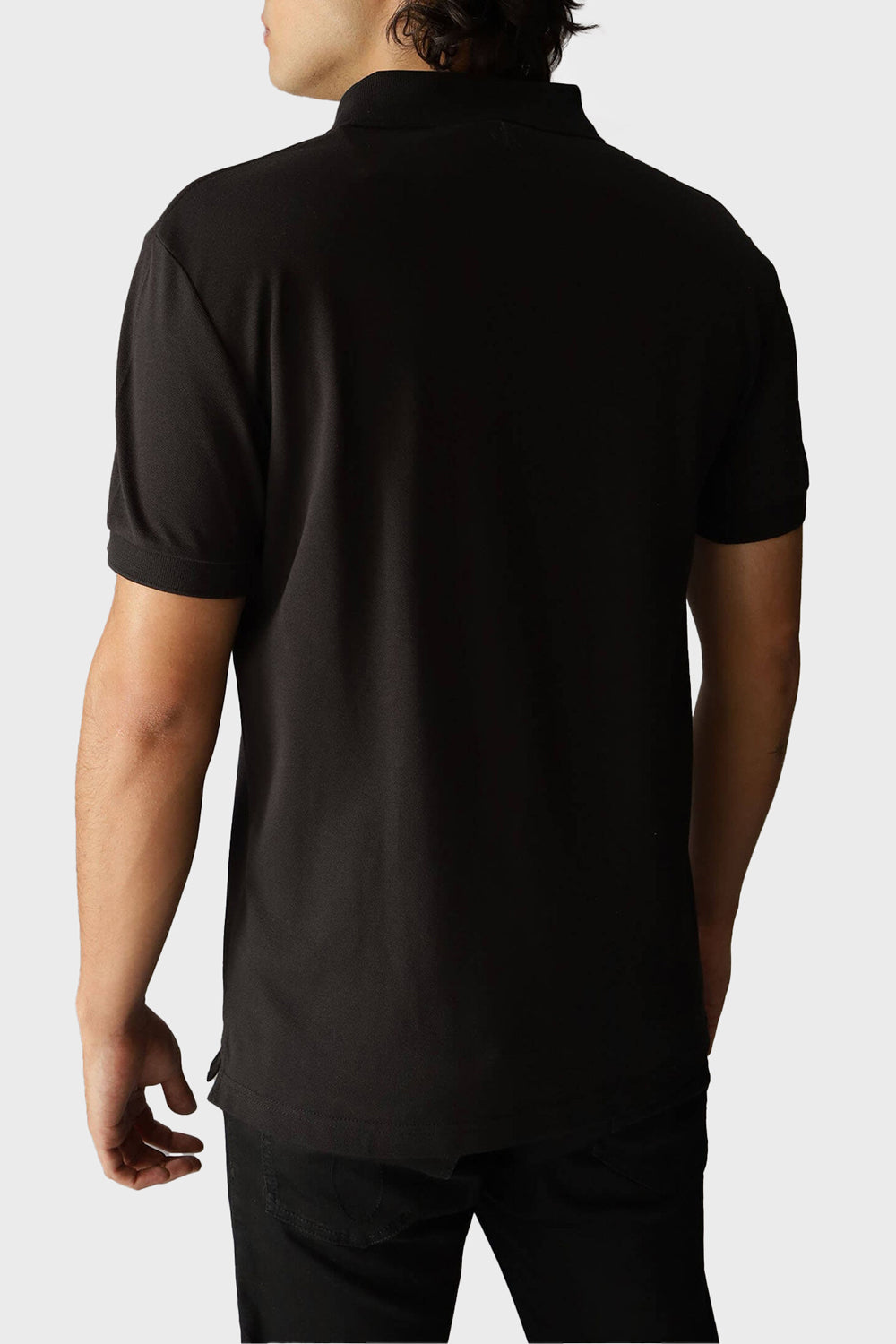 Calvin Klein Polo  J30j325432 Black Preto_shot2