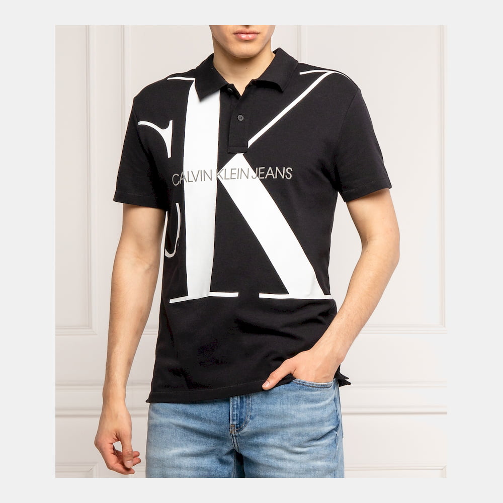 Calvin Klein Polo J30j315358 Black Preto Shot6