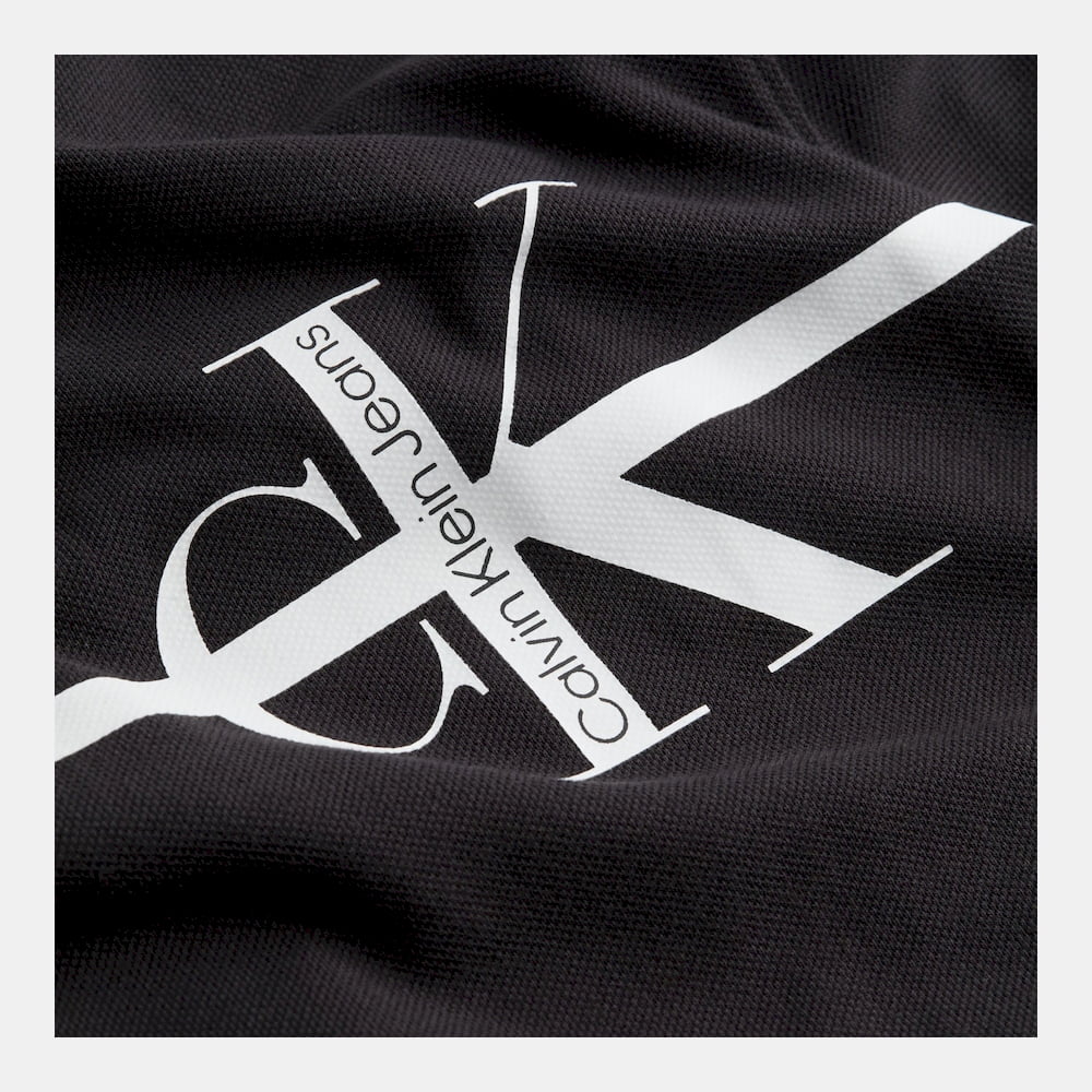 Calvin Klein Polo J30j321699 Black Preto Shot1