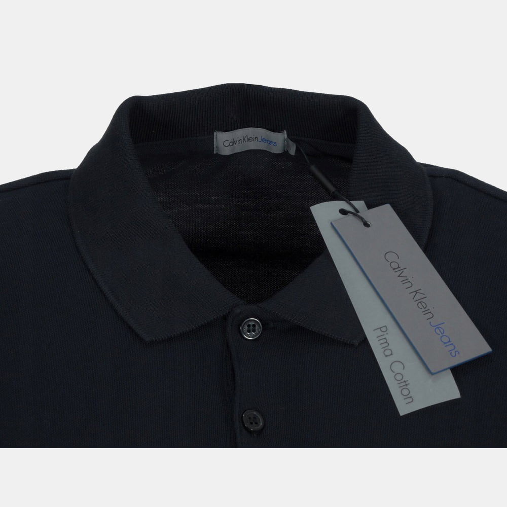 Calvin Klein Polo J3ej301994 Black Preto Shot3