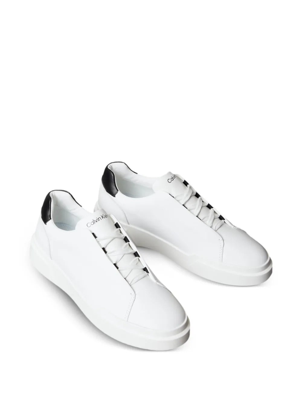 Calvin Klein Sapatilhas Sneakers Shoes Hm0hm01982 Whi Black Branco Preto_shot2