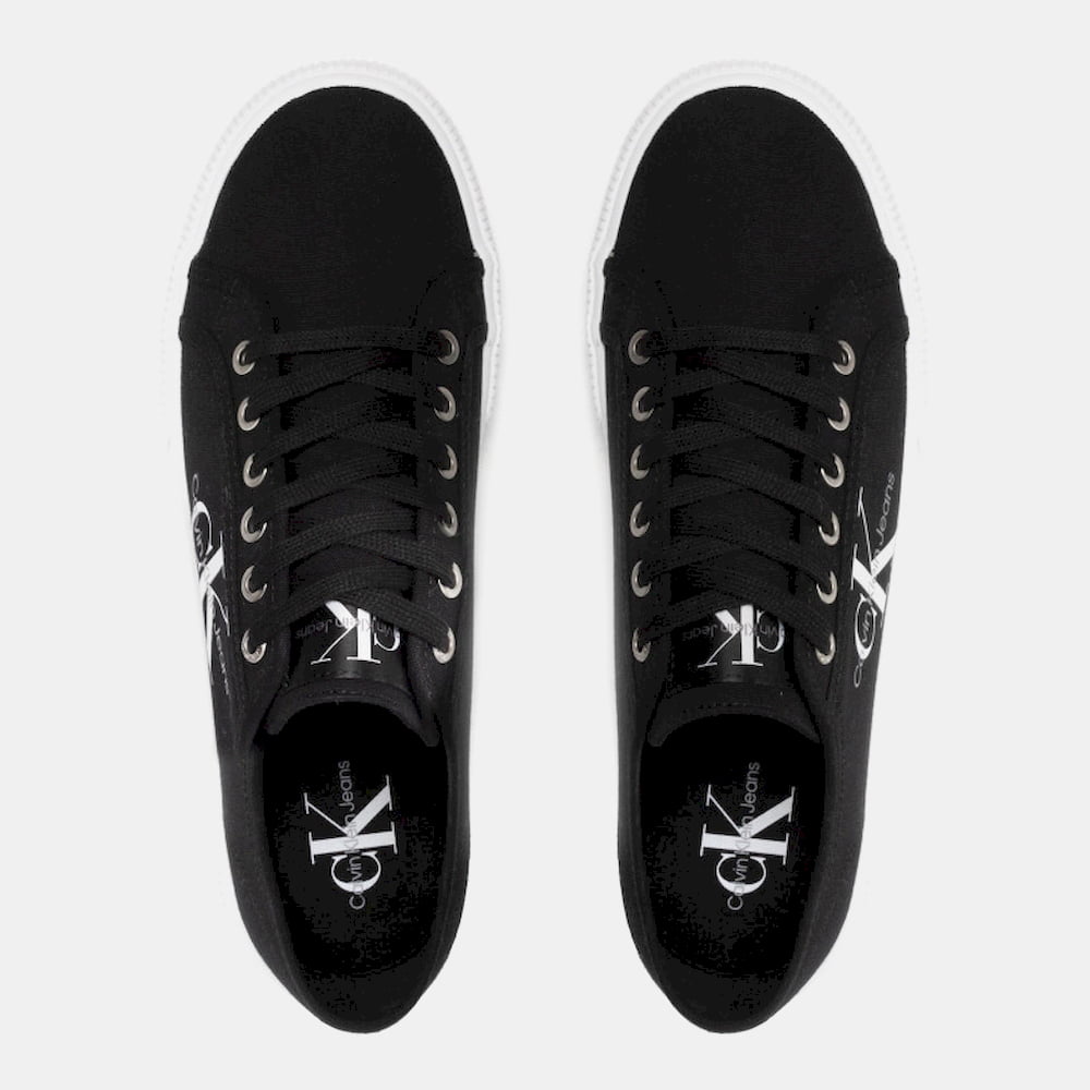 Calvin Klein Sapatilhas Sneakers Shoes Ym0ym00306 Blk White Preto Branco Shot10