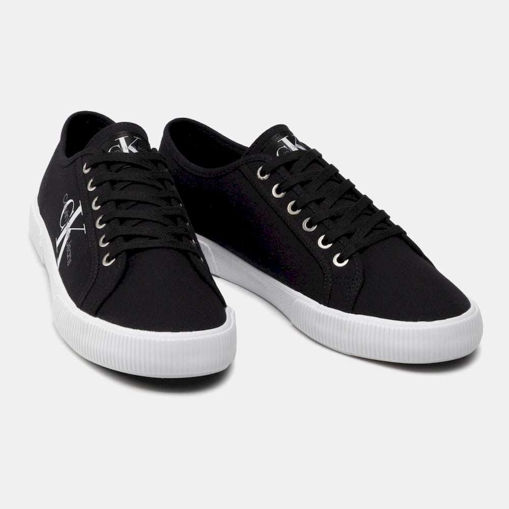 Calvin Klein Sapatilhas Sneakers Shoes Ym0ym00306 Blk White Preto Branco Shot6
