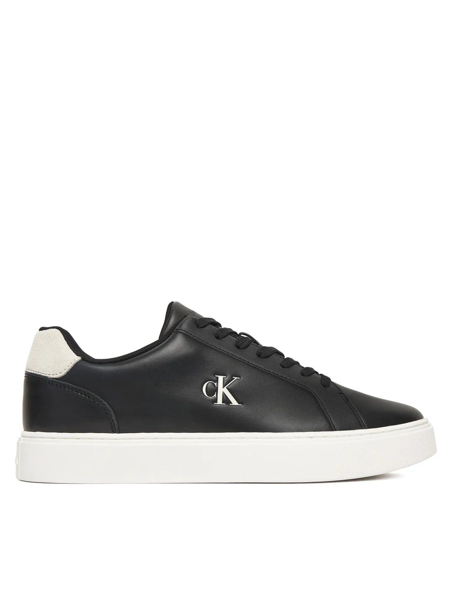 Calvin Klein Sapatilhas Sneakers Shoes Ym0ym01435 Blk White Preto Branco_shot1