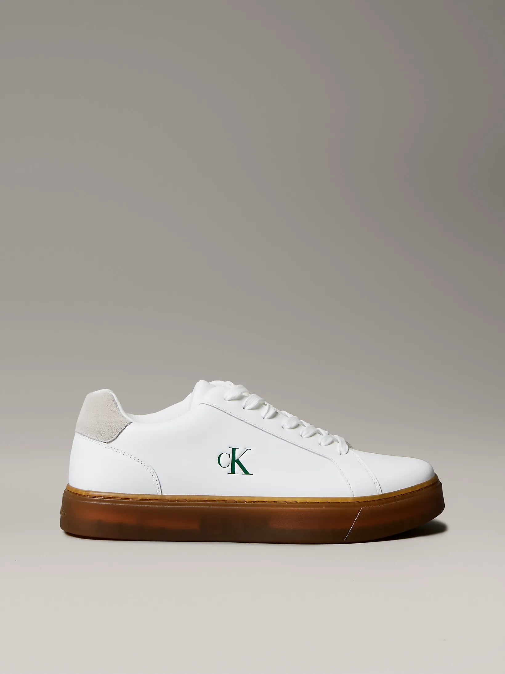 Calvin Klein Sapatilhas Sneakers Shoes Ym0ym01435 White Gum Branco Gum_shot1