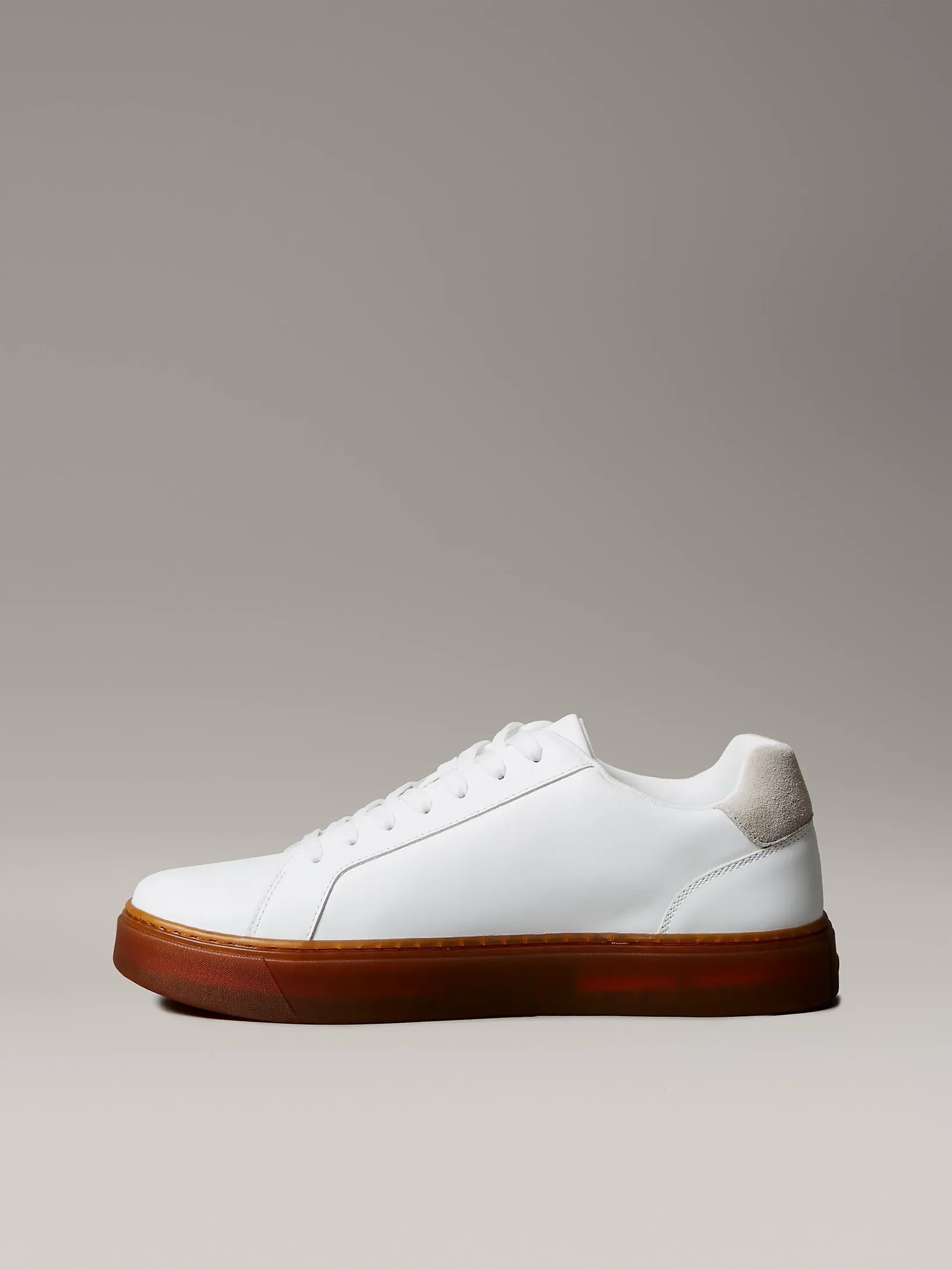 Calvin Klein Sapatilhas Sneakers Shoes Ym0ym01435 White Gum Branco Gum_shot5