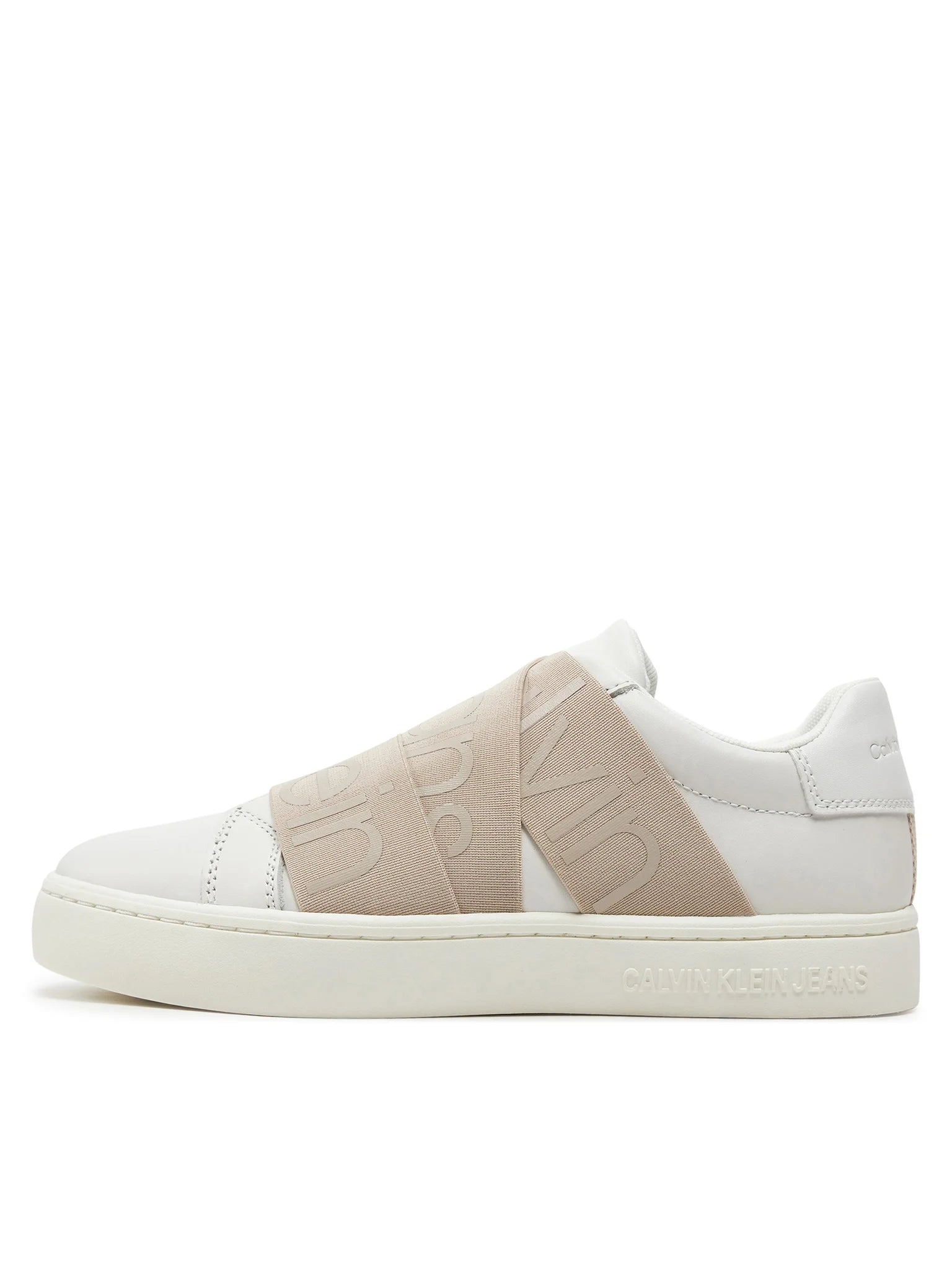 Calvin Klein Sapatilhas Sneakers Shoes Yw0yw01391 White Beig Branco Beige_shot2
