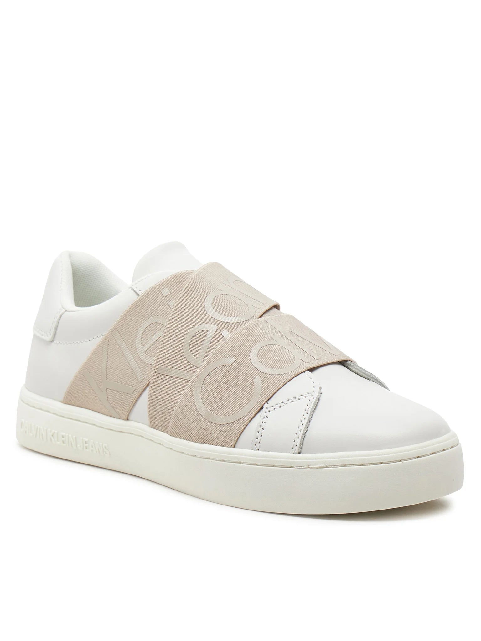Calvin Klein Sapatilhas Sneakers Shoes Yw0yw01391 White Beig Branco Beige_shot5