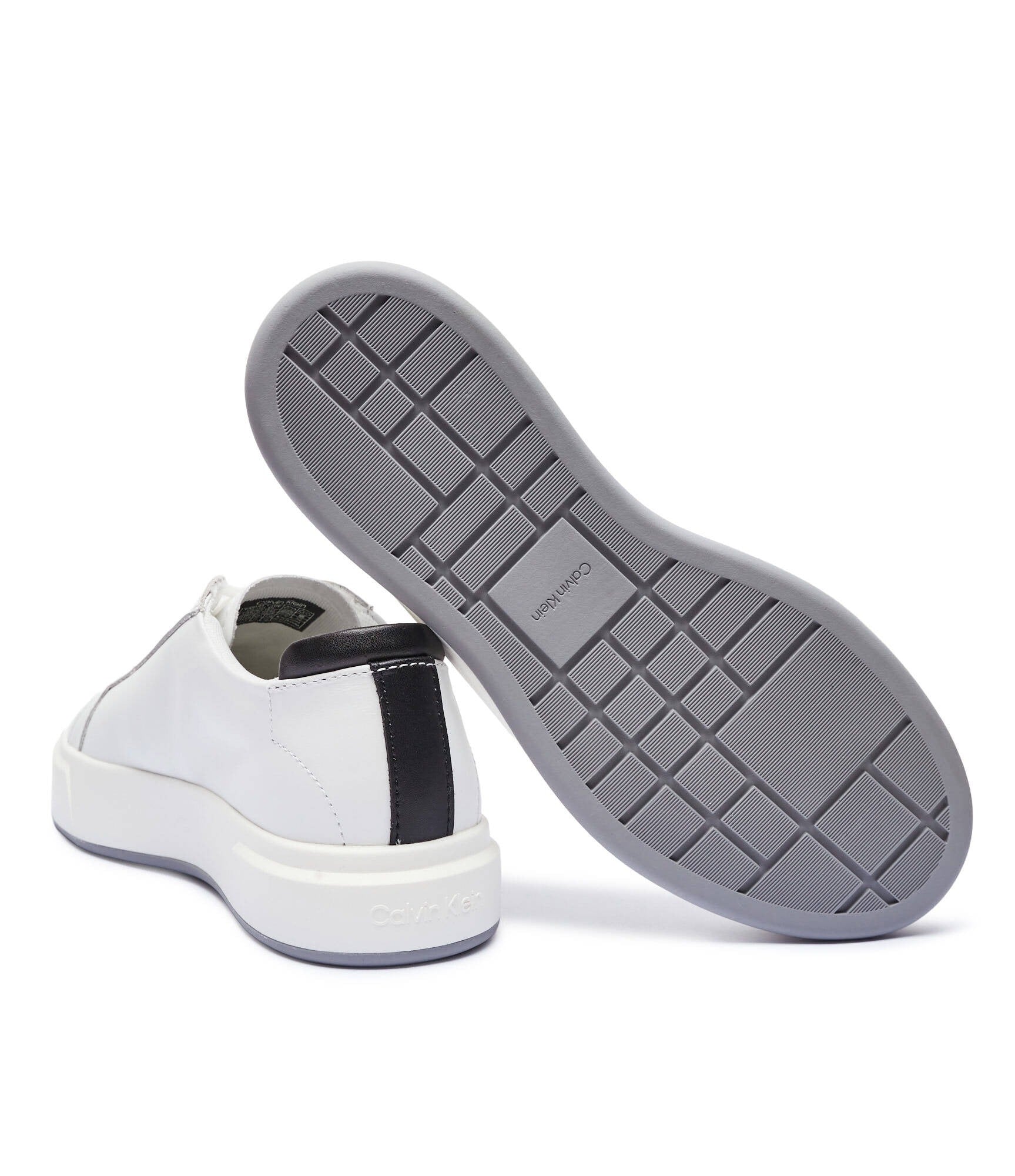 Calvin Klein Sapatilhas Sneakers Shoes Yw0yw01945 White Blk Branco Preto_shot4