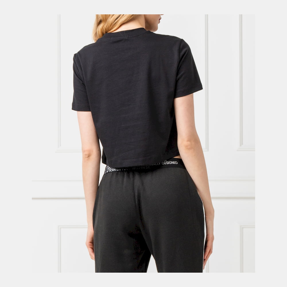 Calvin Klein T Shirt J20j210511 Black Pink Preto Rosa Shot4