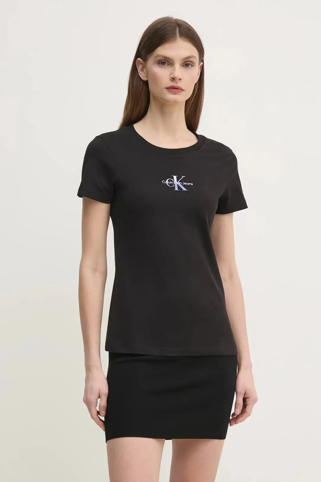 Calvin Klein T Shirt J20j225252 Black Preto_shot7