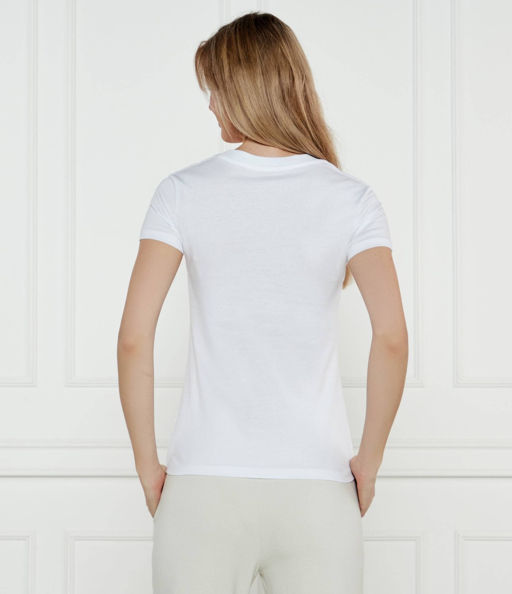 Calvin Klein T Shirt J20j225252 White Branco_shot3