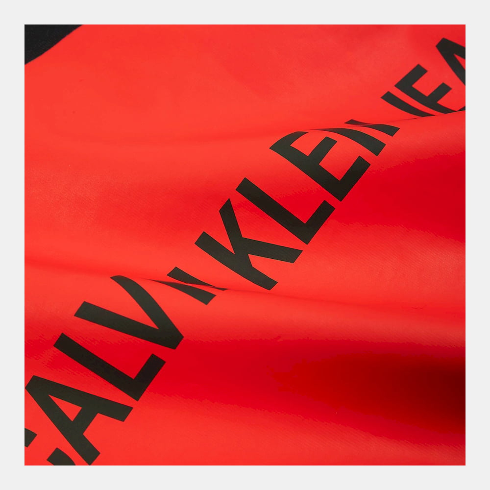 Calvin Klein T Shirt J30j307850 Black Red Preto Vermelho Shot4