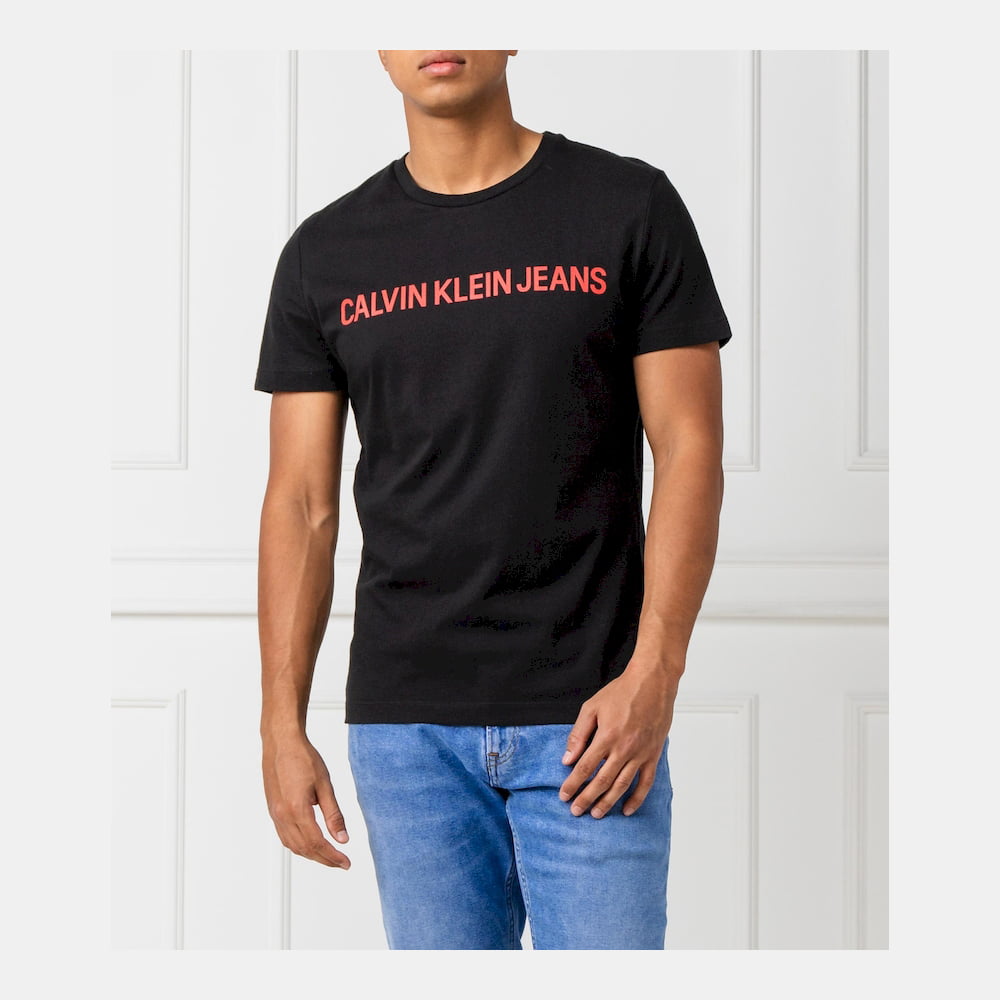 Calvin Klein T Shirt J30j307856 Black Preto Shot6
