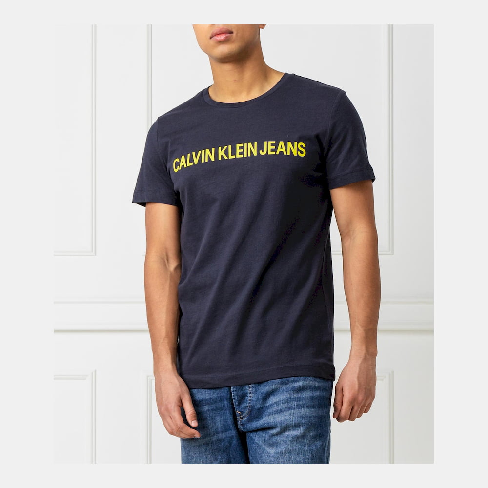 Calvin Klein T Shirt J30j307856 Navy Navy Shot6