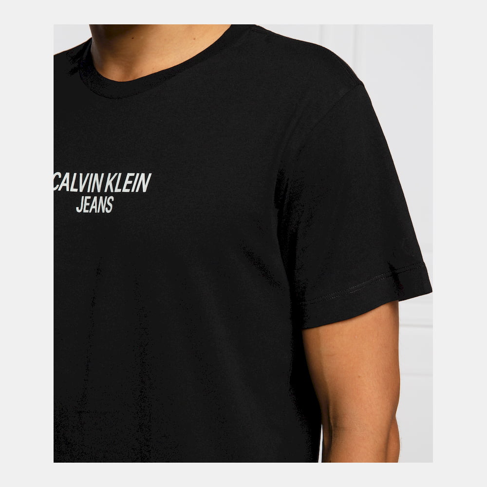 Calvin Klein T Shirt J30j315728 Blk White Preto Branco Shot5