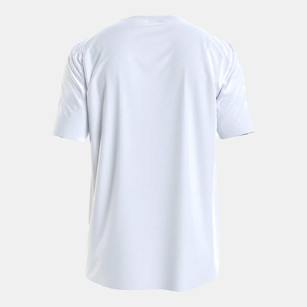 Calvin Klein T Shirt J30j320189 Whi Black Branco Preto Shot1