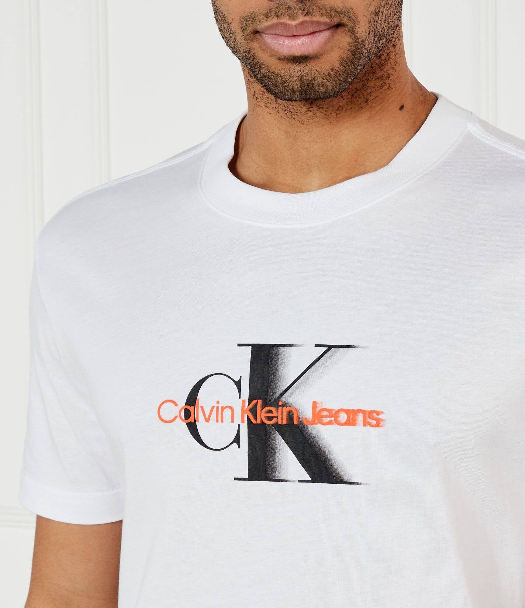 Calvin Klein T Shirt J30j327471 White Branco_shot4