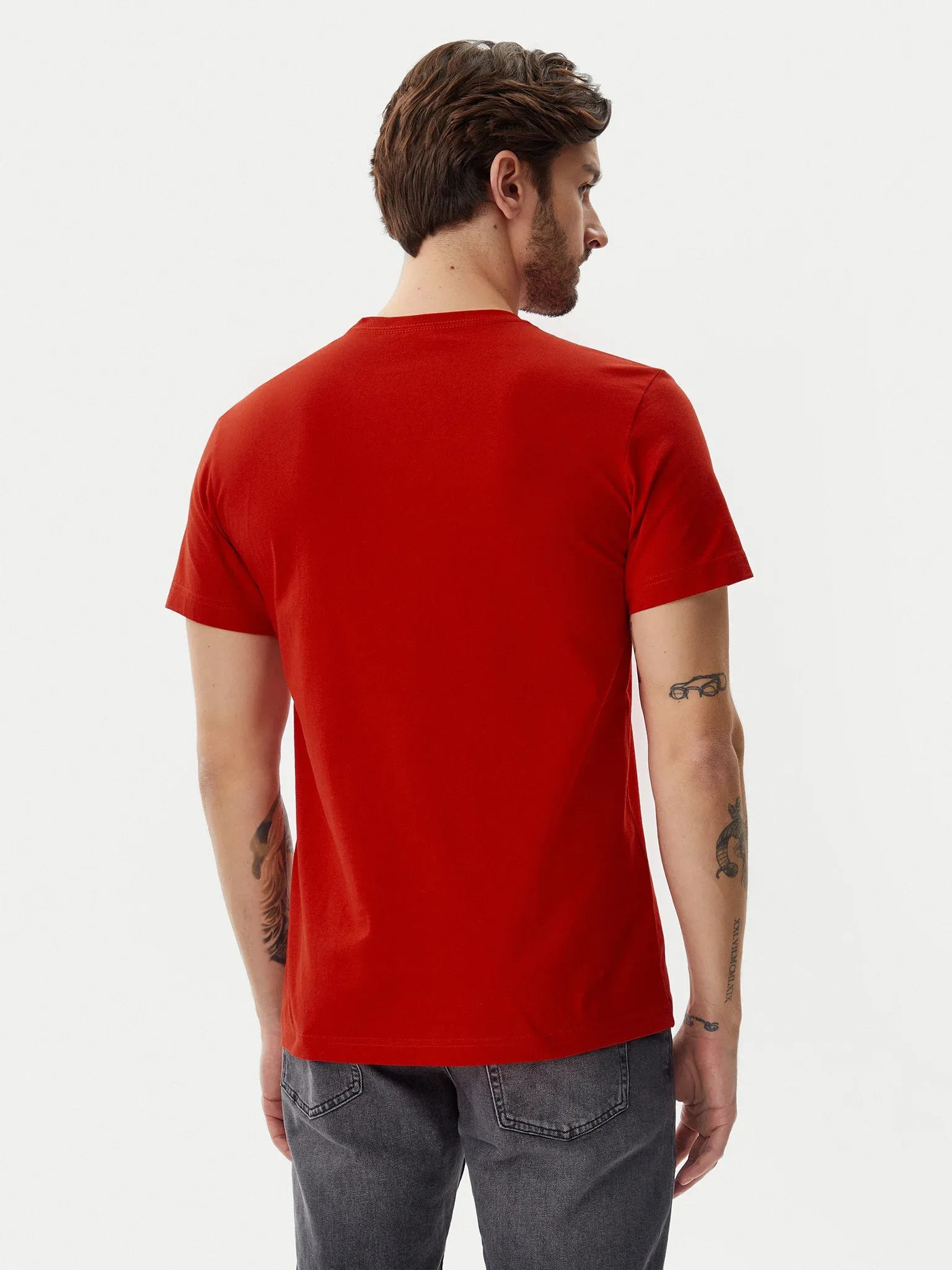 Calvin Klein T Shirt J30j327474 Red Vermelho_shot4