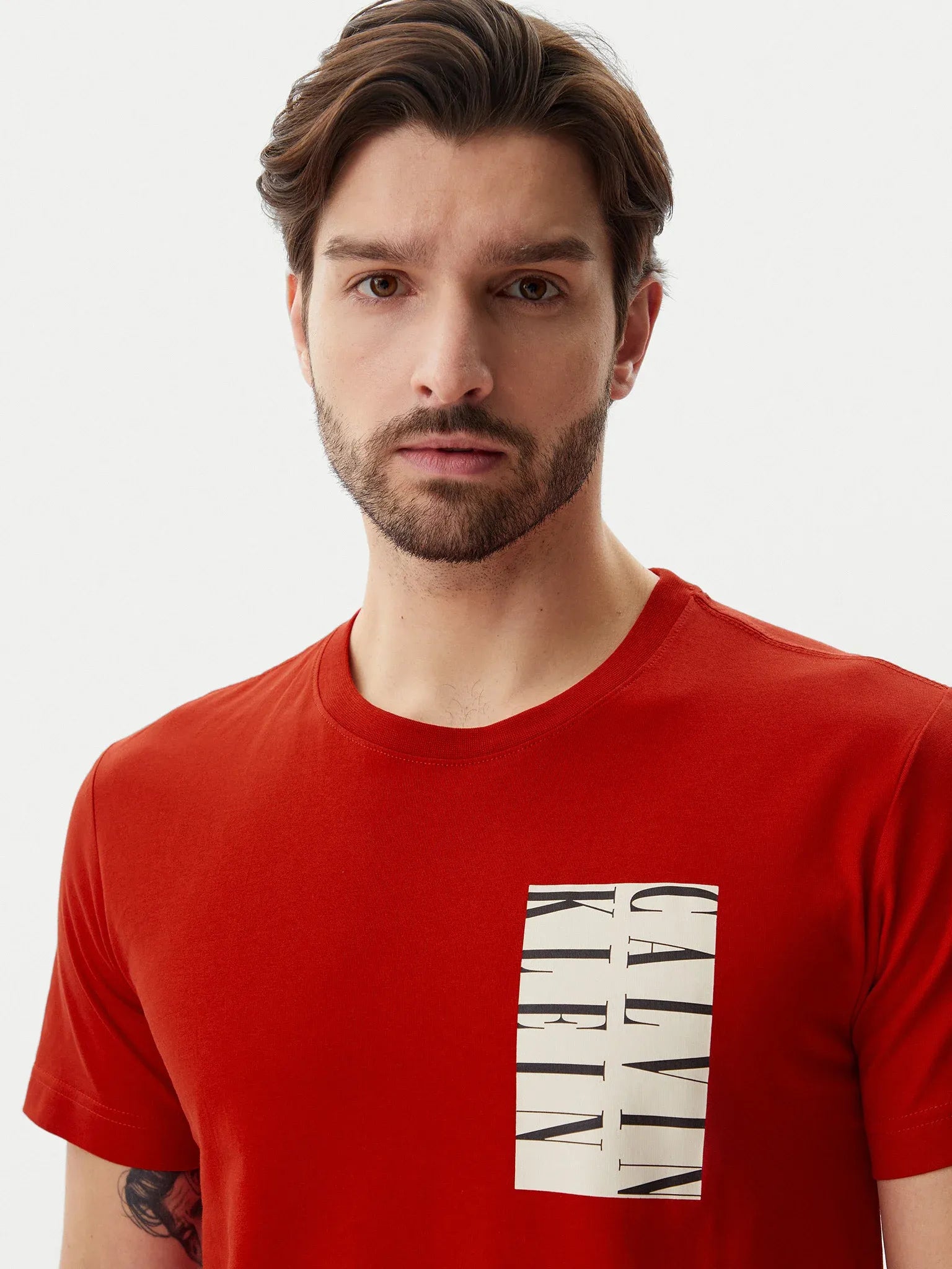 Calvin Klein T Shirt J30j327474 Red Vermelho_shot5