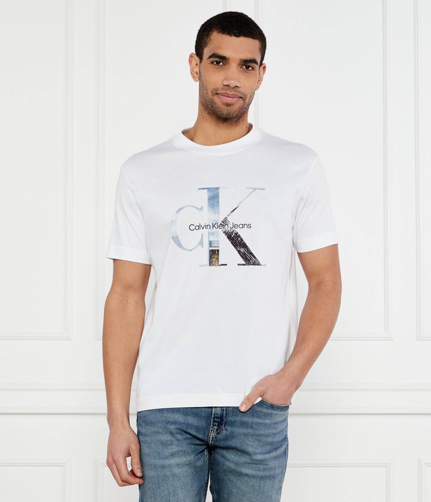 Calvin Klein T Shirt J30j327483 White Branco_shot1