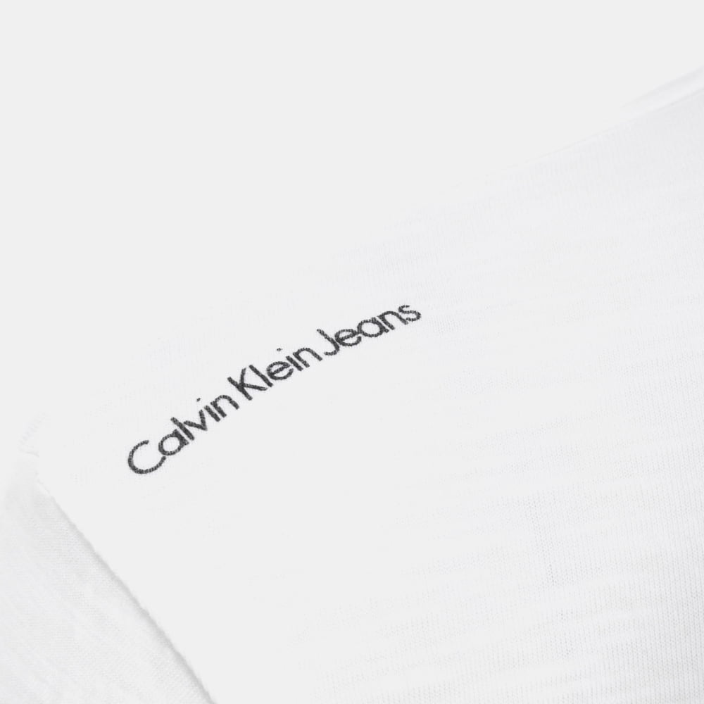 Calvin Klein T Shirt J3ej303630 White Branco Shot1
