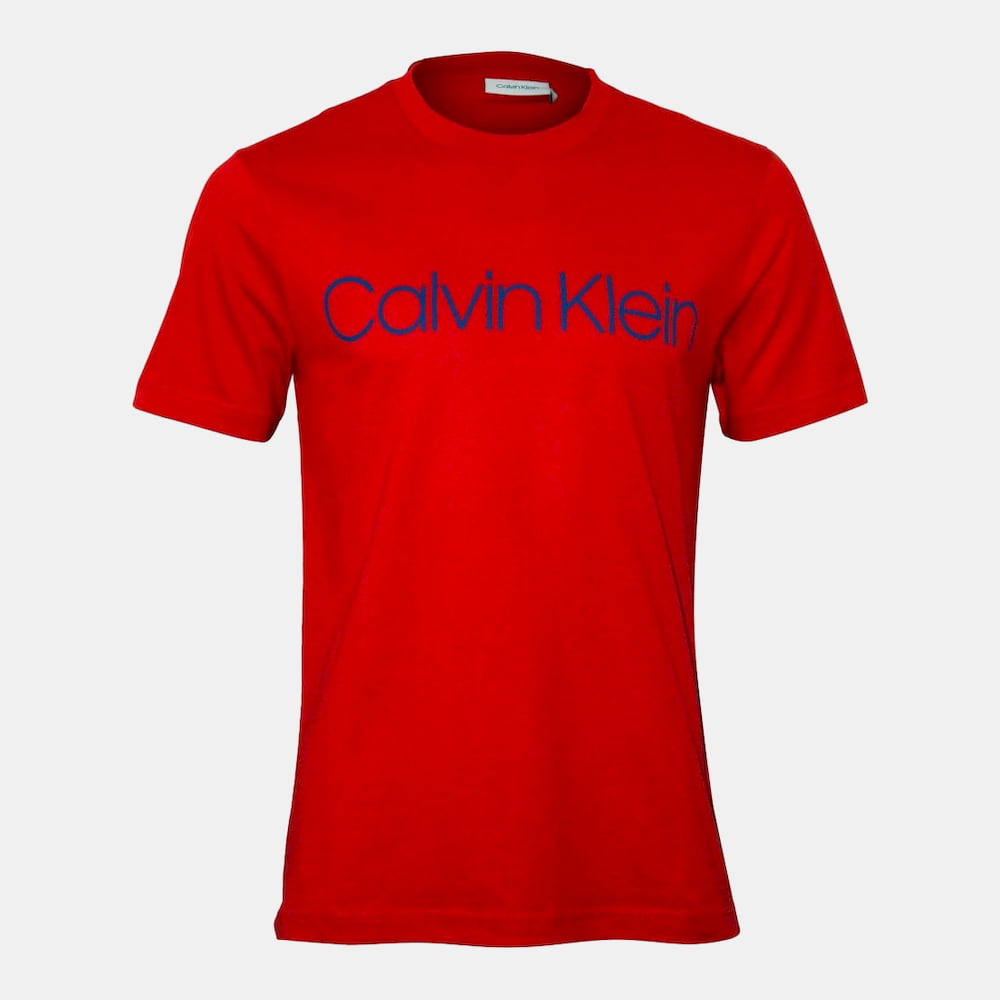Calvin Klein T Shirt K10k103078 Red Vermelho Shot2