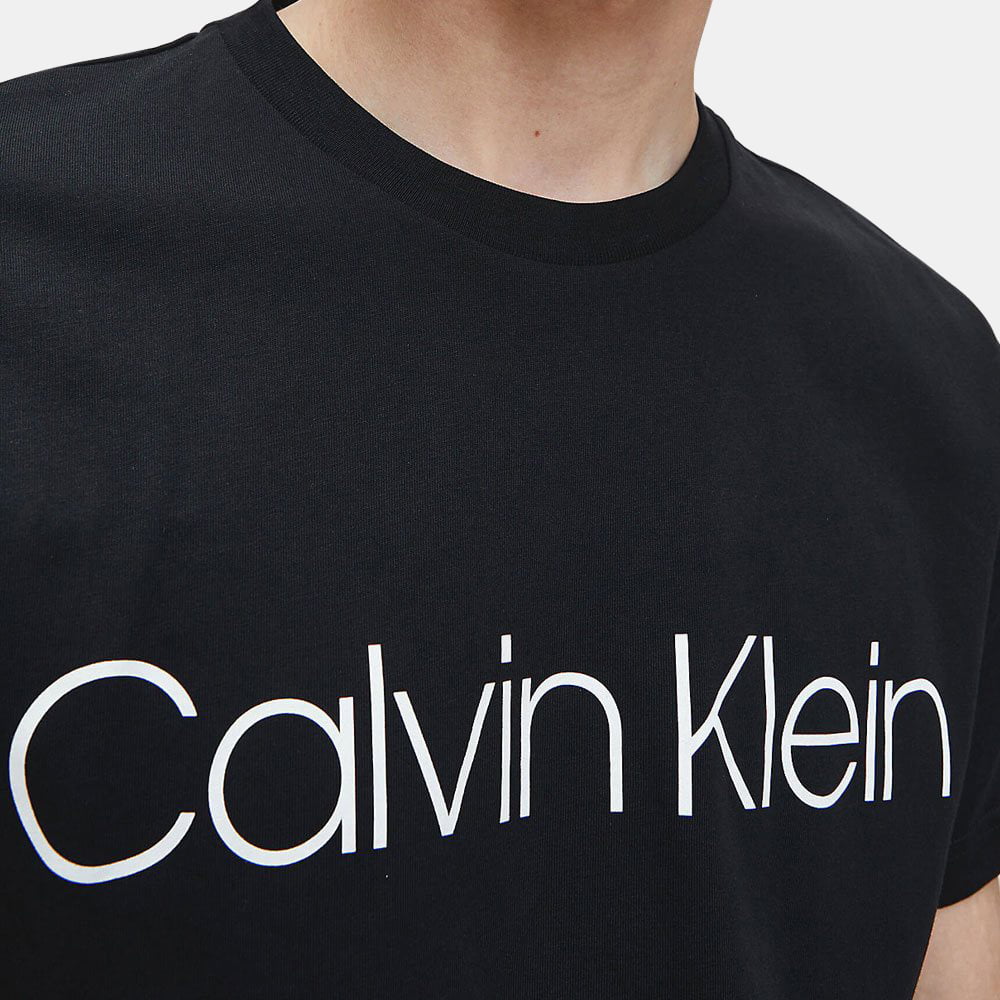 Calvin Klein T Shirt K10k104063 Black Preto Shot1